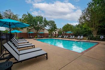 the swimming pool at our apartments for rent
